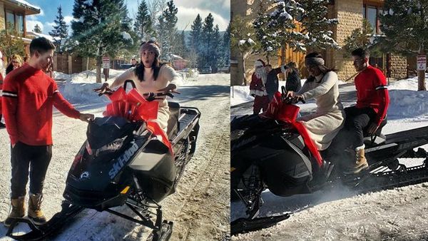 Priyanka Chopra Receives 'Batmobile' As Christmas Gift From Nick Jonas; Couple Goes For A Ride