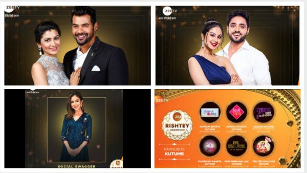 Zee Rishtey Awards 2019 Nomination List Out: Sriti-Shabbir, Adnan-Tunisha & Others Nominated