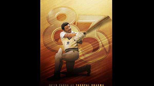 '83 New Poster: Ranveer Singh Reveals Jatin Sarna's Look As 'Gutsy & Glorious' Yashpal Sharma