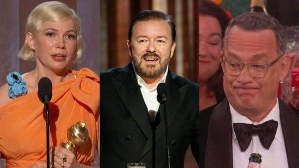 Best, Worst And Awkward Moments At Golden Globes 2020: Ricky Gervais, Michelle Williams And More