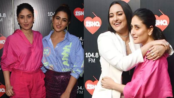 Pictures: Sara Ali Khan & Sonakshi Sinha Are The Latest Guests On Kareena Kapoor Khan’s Radio Show