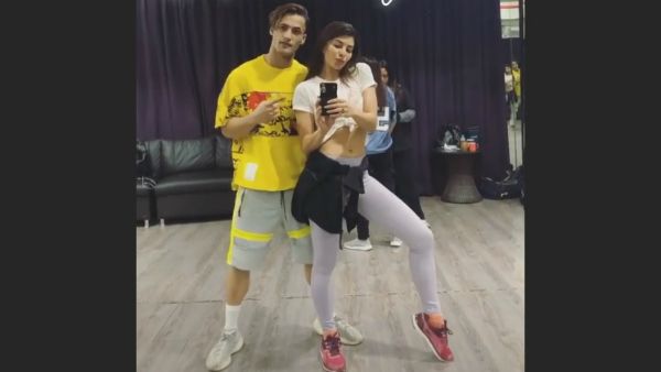 Asim Riaz Rehearses With Jacqueline Fernandez For A Music Video; Picture Goes Viral