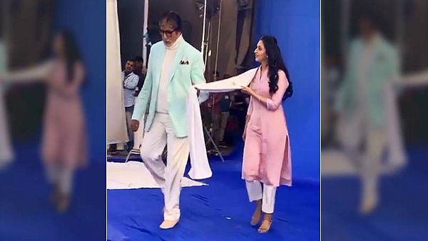 Star-Struck Divyanka Tripathi Shares An Adorable Video With Amitabh Bachchan, WATCH NOW