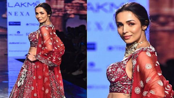 Lakmé Fashion Week 2020: Malaika Arora Looks Splendid On The Runway For Varun Chakkilam