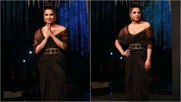 Priyanka Chopra Stuns In Black At Blenders Pride Fashion Tour, Pays Tribute To Wendell Rodricks