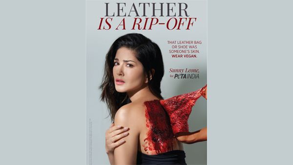 Sunny Leone Unveils Her New Ad Campaign For PETA At Lakmé Fashion Week 2020