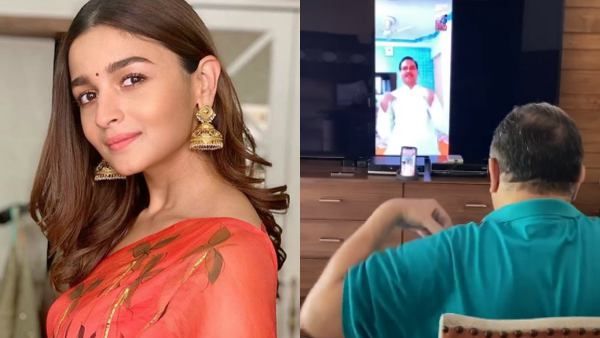 Alia Bhatt Encourages Rishi Kapoor Taking Virtual Yoga Lessons During Quarantine