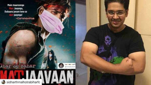Fan Turns Marjaavaan Poster Into A Coronavirus Warning Banner, And Milap Zaveri Is Loving It