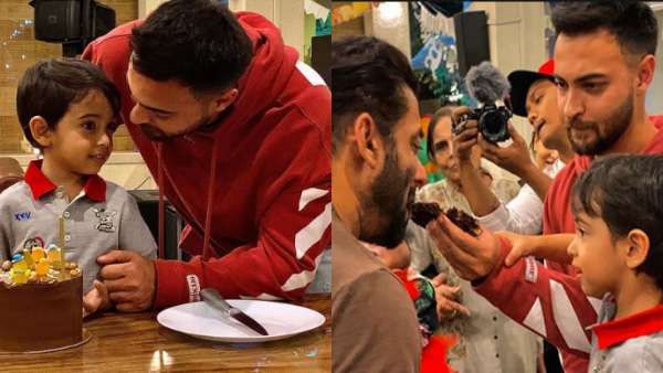 Ahil Celebrates His 4th Birthday With Family In Quarantine, Feeds Cake To Uncle Salman Khan