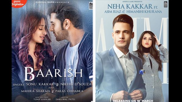 BIG Treat For Bigg Boss Fans! Asim-Himanshi & Paras-Mahira's Music Video Posters Revealed