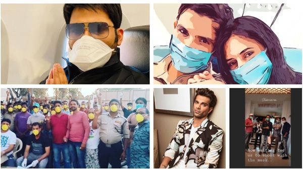 Coronavirus Effect: Vindu Dara Singh Postpones Bigg Boss Party; Actors Shoot With Masks On & More!