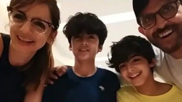 Hrithik Roshan And Sussanne Khan Celebrate Son Hrehaan's Birthday; Family Joins Them Over Video Call