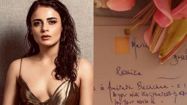 Radhika Madan Overwhelmed After She Receives Appreciative Note From Amitabh Bachchan