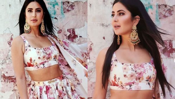 Netizens Are Celebrating Katrina Kaif's Simple Yet Se*y Floral Lehenga