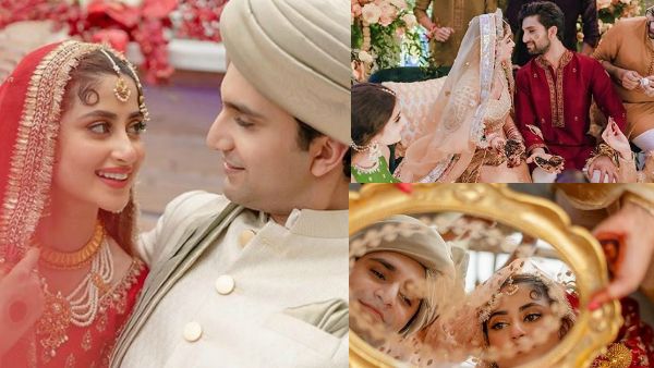 Sridevi's Reel Daughter Sajal Ali Ties The Knot In Abu Dhabi Amid Coronavirus Scare; Photos Out