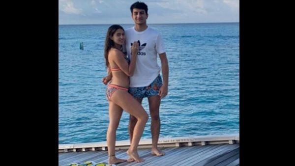 Netizens Slam Sara Ali Khan For Posing In A Bikini With Brother Ibrahim Ali Khan!