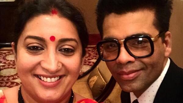 Smriti Irani Tells Karan Johar ‘Lag Ja Gale’ Is The Wrong Song To Sing Right Now