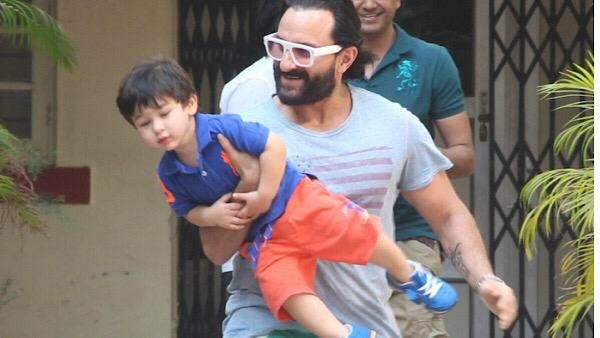 WATCH: Taimur Ali Khan A Makes Surprise Appearance In Dad Saif Ali Khan’s Live Interview!