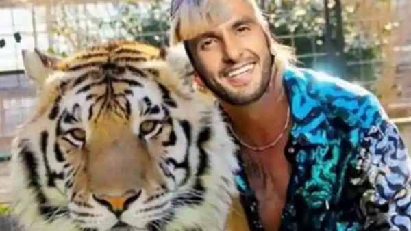 Ranveer Singh Turns Into Tiger King Joe Exotic; Deepika Padukone Says, What's So Funny?