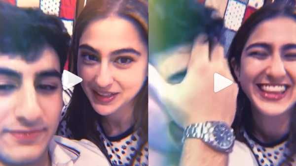 Ibrahim Ali Khan Has An Epic Reaction To Sara Ali Khan's 'Knock Knock' Joke