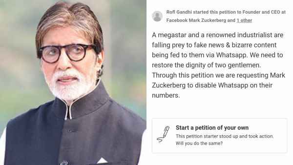 Here's Why 1300 People Signed An Online Petition To Disable WhatsApp On Amitabh Bachchan's Phone