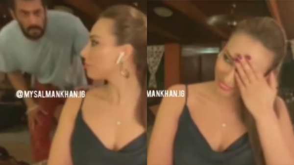 Salman Khan Sneaks In During Rumoured Girlfriend Iulia Vantur's Live Chat Session