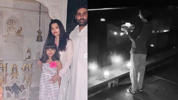 9PM 9 Minutes: Abhishek-Aishwarya Light Diyas At Home's Temple, Gauri Khan Shares AbRam's Video