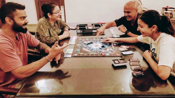 Pic Talk: Anushka Sharma And Virat Kohli Play The Best Game To Kill Time During Lockdown