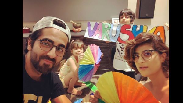 Ayushmann Khurrana & Tahira Kashyap Indulge Into DIY Birthday Decorations As Their Daughter Turns 6