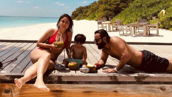 Kareena Kapoor Khan Looks Damn Hot In Bikini As She Gives A Sneak Peek Into Her Family Vacation!