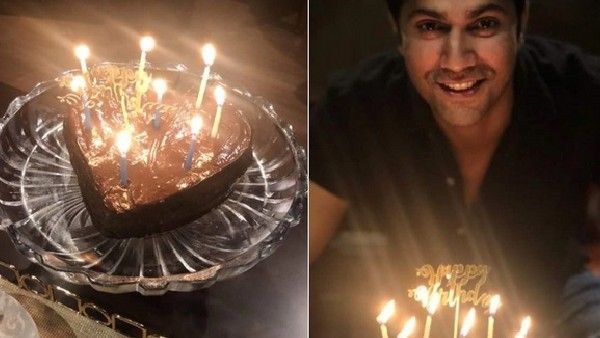 Varun Dhawan's Birthday Celebrations Amid Lockdown: Actor Cuts A Heart-Shaped Cake At Home