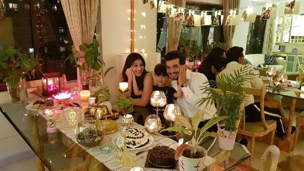 Arjun Bijlani And Neha Celebrate Their 7th Wedding Anniversary At Home In Style (PICS)