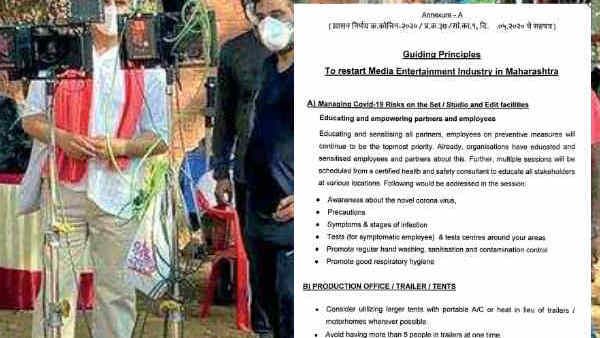 Finally! Shooting To Resume In Bollywood and TV; Maharashtra Government Issues Advisory