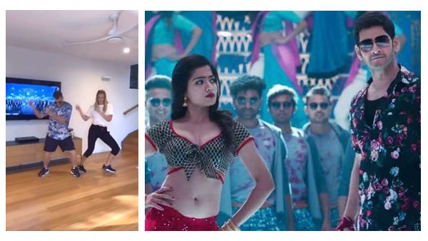 David Warner Dances To Mahesh Babu’s Mind Block Song With Wife Candice, Says 2nd Part Coming Soon