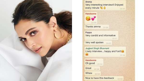 Deepika Padukone Shares What Goes On In Their Family WhatsApp Group