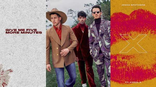 Jonas Brothers Drop Two New Singles, Five More Minutes And X In Collaboration With Karol G
