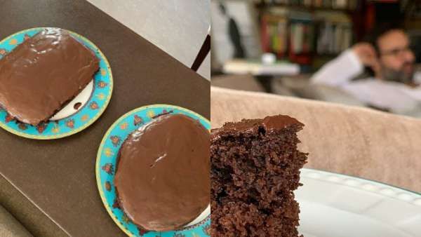 Kareena Kapoor Devours Chocolate Cake Baked By Karisma Kapoor, Calls Saif Ali Khan Grumpy