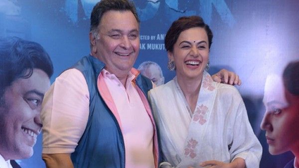 Taapsee Pannu Remembers Rishi Kapoor: His Compliments Sounded Like He Was Scolding You