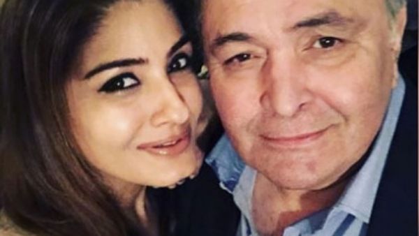 Raveena Tandon Shares What Happened When She Met Rishi Kapoor At A Ganpati Puja Last Year!