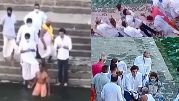 Rishi Kapoor's Ashes Immersed In Banganga; Ranbir, Neetu, Riddhima And Alia Get Emotional!