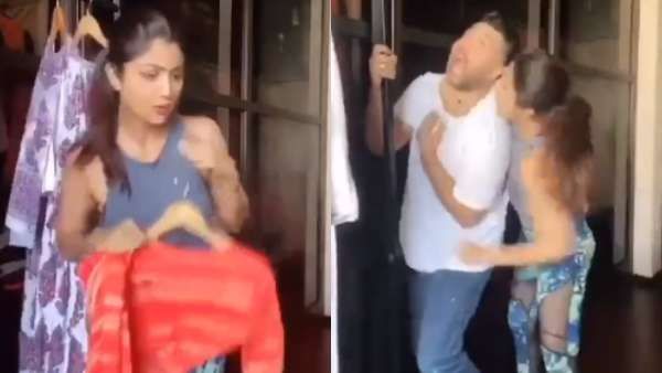 Shilpa Shetty Hits Husband Raj Kundra For Cheating On Her In New TikTok Video