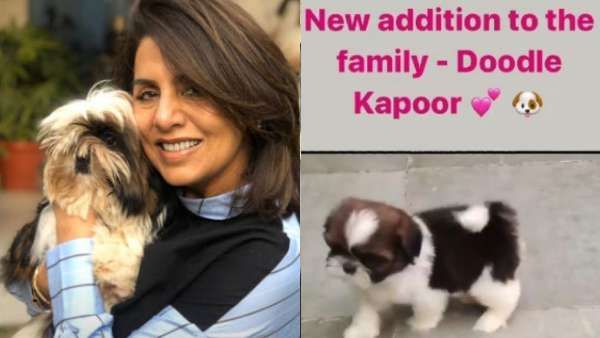 Neetu Kapoor And Daughter Riddhima Welcome New Family Member, Pup Named 'Doodle'