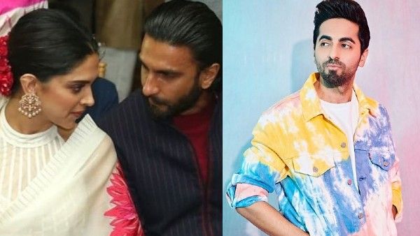 Ranveer Singh Gets Scolded By Deepika Padukone For Chatting Loudly With Ayushmann Khurrana!