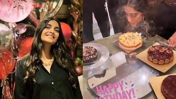 Sonam Kapoor's Midnight Birthday Bash Inside Pictures; Papa Anil Kapoor Wishes Her With A Sweet Note