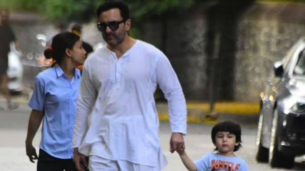 Taimur Steps Out Without A Mask, Angry Netizens Slam Saif & Kareena For Putting His Life At Risk
