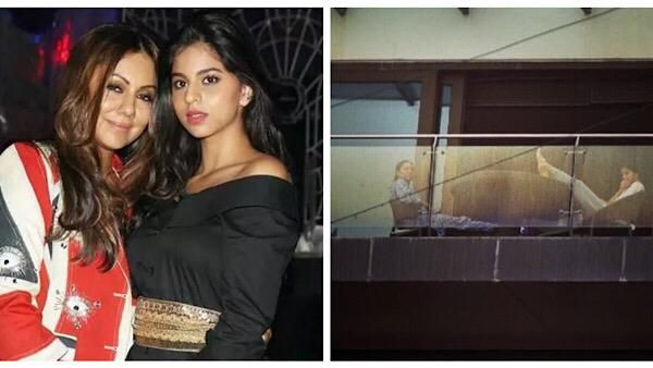 PHOTO: Suhana Khan And Gauri Khan Spotted Spending Quality Time In Balcony