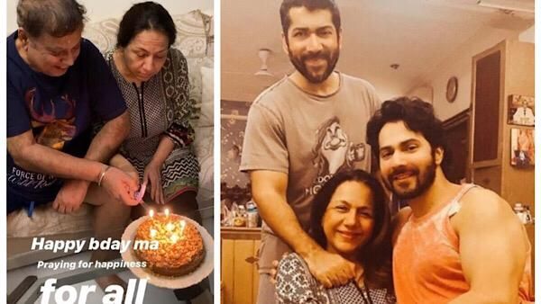 VIDEO: Varun Dhawan Celebrates His Mother’s Birthday At Home, Pens A Sweet Birthday Wish For Her