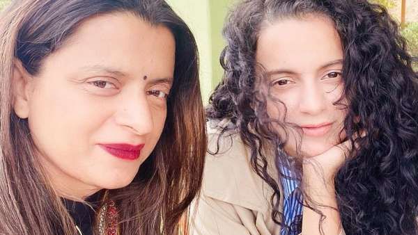 Kangana Ranaut Turns Hairstylist For Sister Rangoli Chandel In Quarantine; Gives Her A Trendy Look