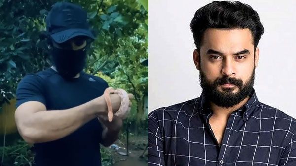 Tovino Thomas’ Viral Video Playing With A Snake Will Remind You Of Vava Suresh!