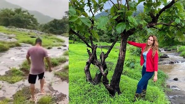 Salman Khan, Iulia Vantur Set Out To Explore His Panvel Farmhouse In Monsoon [PICS AND VIDEO]